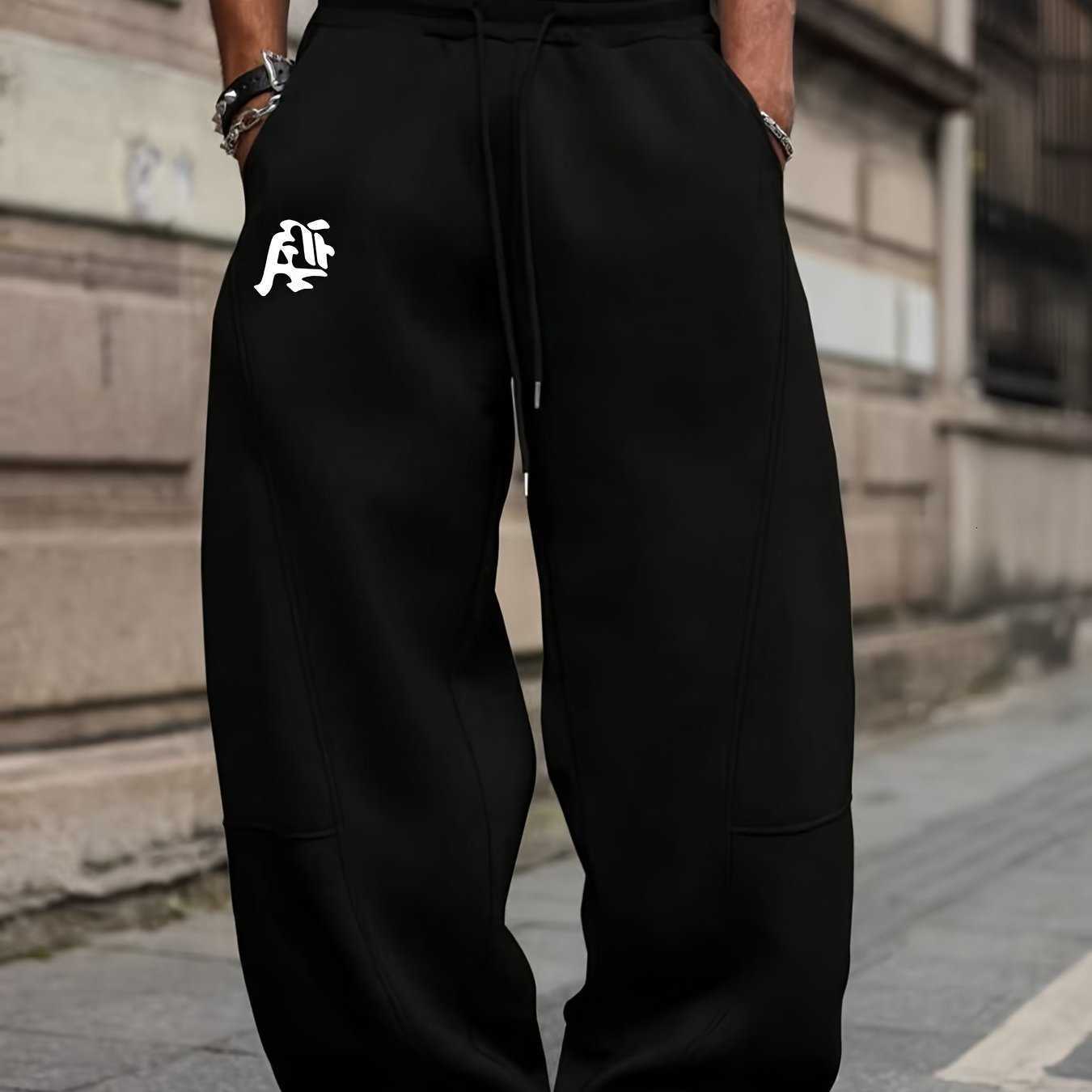 Pants Men's Casual with Sports Different Styles of Vertical Fabric Without Dragging Versatile for Sports and Leisure D260916