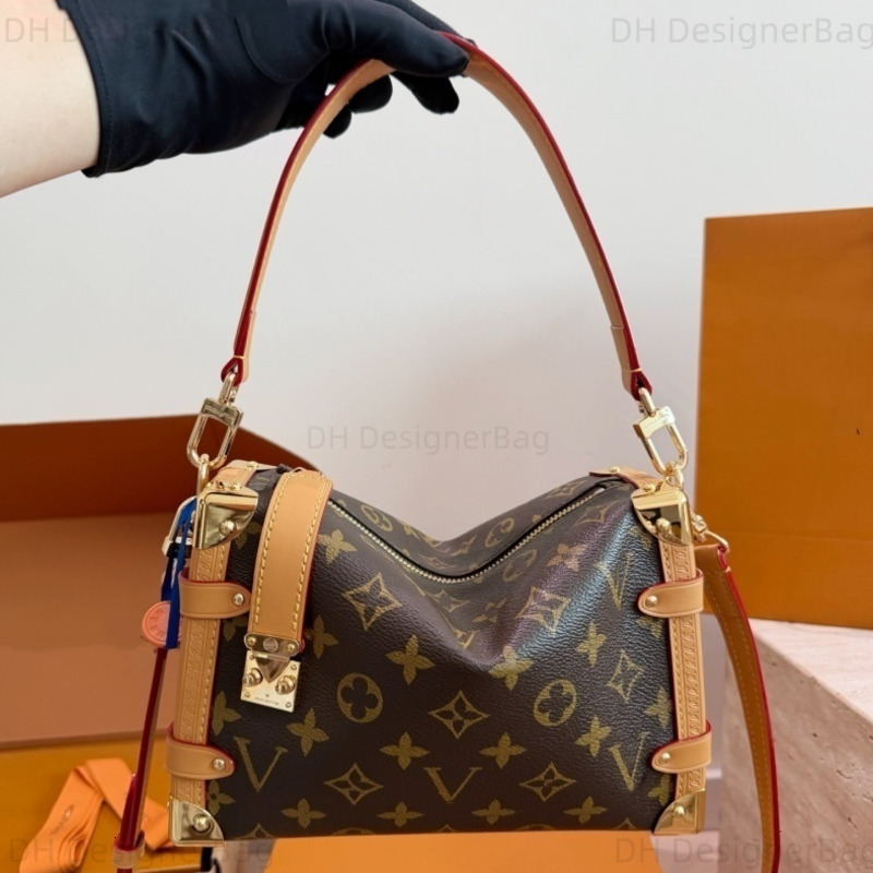 Dinner bag Classic Luxur Designer bag Slim Trunk Handbag Lady Crossbody Bag Multi Functional Composite bag High quality Vintage Floral Print bag Sin