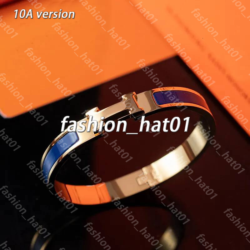 2026 AAA harmas Bracelet Brand H Bracelet High Quality 18k Gold Multi Style Charm Bracelet 8mm Designer Jewelry for Women harmes Bracelet bf7
