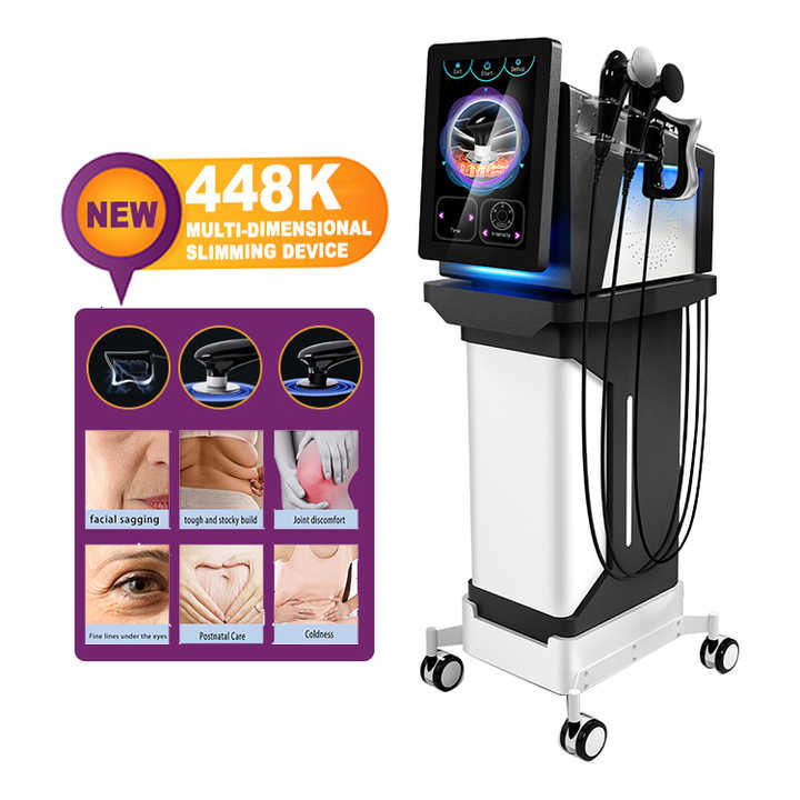 2024 Ret RF 448Khz Rehabilitator Body Slimming Indiba Tecartherapy Penetrates Physical Therapy Machine