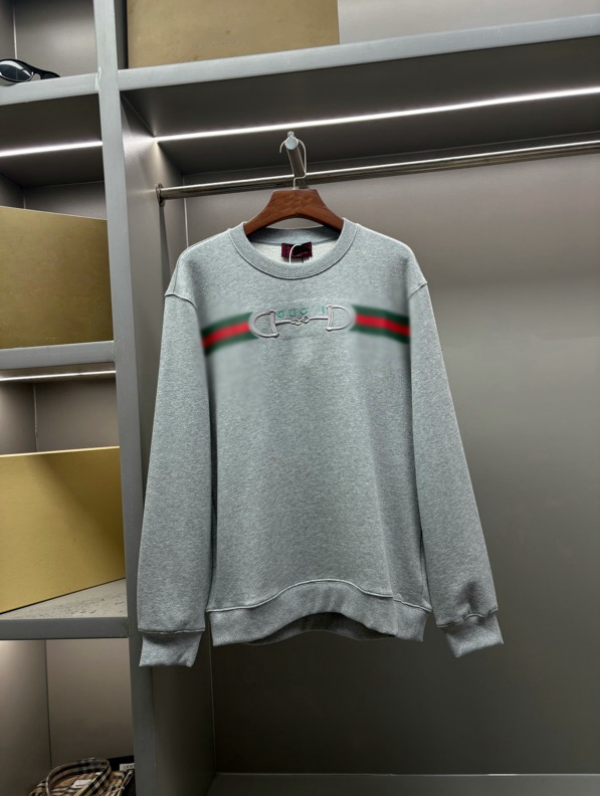 Men's Plus Size Hoodies & Sweatshirts New AOP Jacquard Letter Printing Knitted Sweater Customized Jacquard Knitting Machine Enlarged Detail Rou