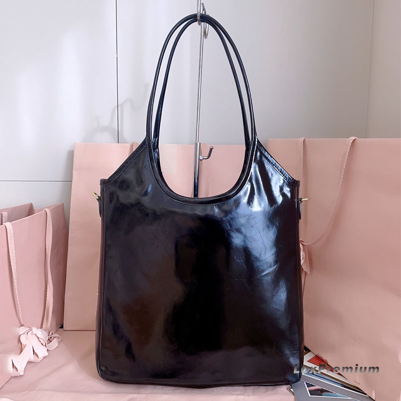 10A Premium IVY tote bag women handbag Oil-wax cowhide handbags Luxury shoulder bag Designer bag Ladies Underarm bag retro bag shopping bag Large ca