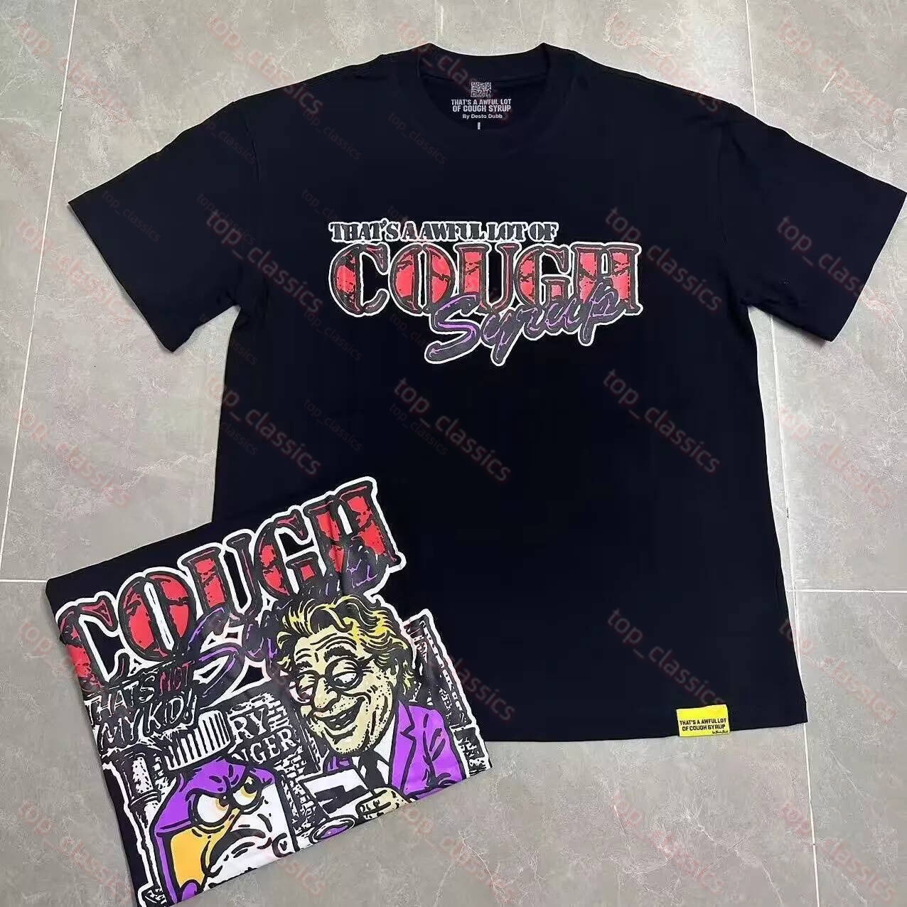 Designer Awful Lotta Cough Sryup Shirt Men Thats A Awful Lot Of Caugh Syrup Shirt Summer Shirts Graphic Tee Y2k Shirt Women Street T Shirt Hip Hop O