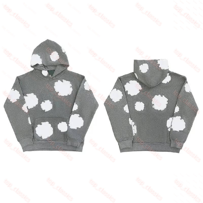 Hoodies Designer Men Denimlies Tearslies Hoodie Denim Hoodie Mens Denim Tewrs Hoodie Sweatshirt High-Quality Street Fashion Casual Kapok Hooded Swea