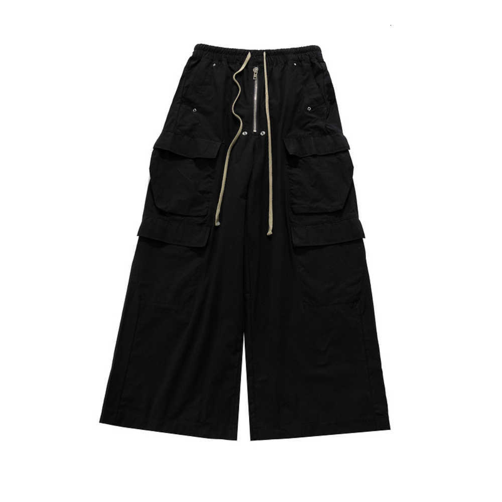 Cargo Men Owen Pants Seak Casual Loose Gothic Men's Trousers Autumn High Street Black Long Pant Size XL D260916