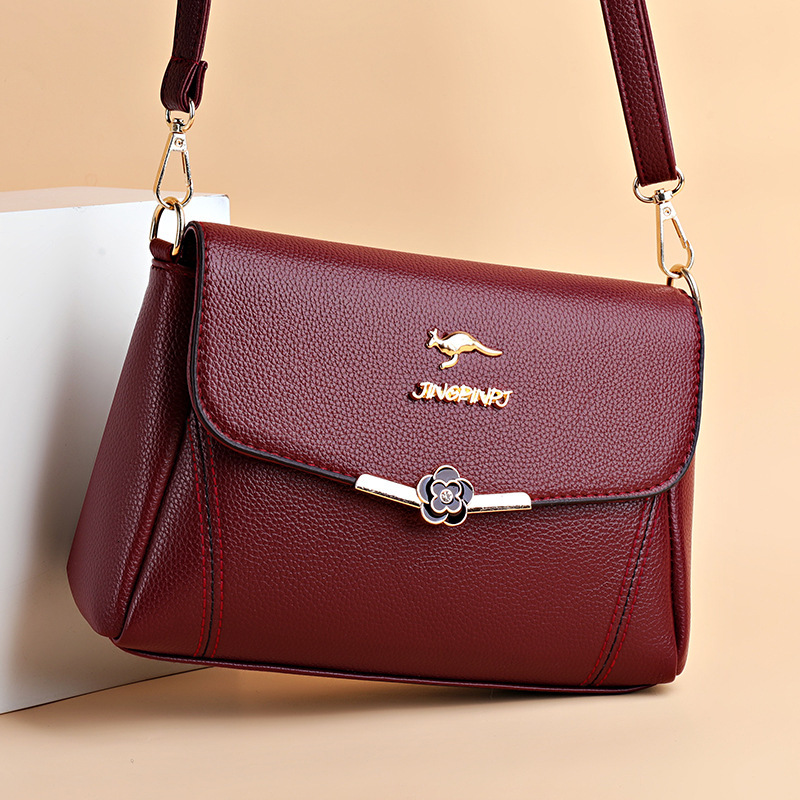 Women's Handbags 2026 New Popular Models, Soft Leather Shoulder Bags, Versatile Crossbody Bags For Women, High-End Feel, Cross-Border Wholesale
