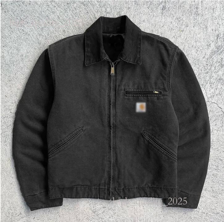 Cargo Jacket Men High Quality Mens Designer Cotton Carhartttness Coat Luxury Detroit Classic Trend Workwear Vintage Carhartness Jackets Style Inspir