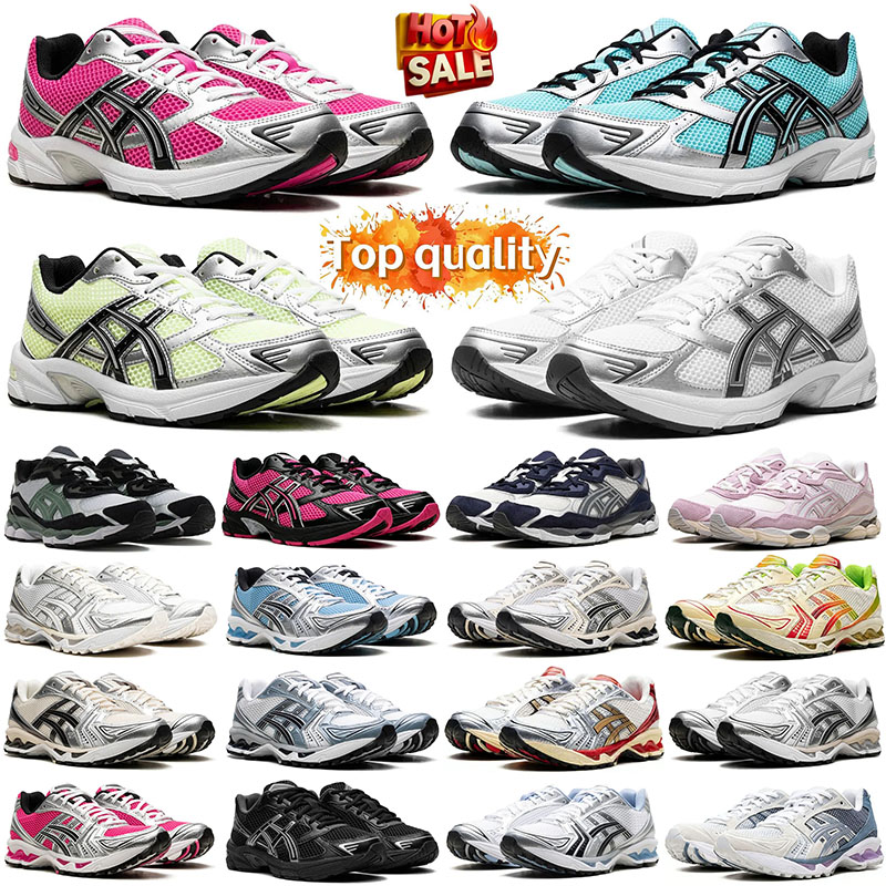 Free Shipping with box designer running shoes gel nyc 1130 k14 Metallic Silver Gold Chrome Toe Pink Foam Blue Tint men women outdoor jogging walking