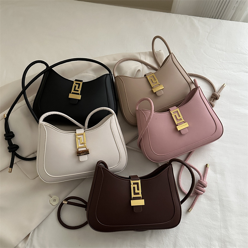 Cross-Border Fashion Minimalist Handbag For Women 2026 Large Capacity Shoulder With High-Quality Texture And Niche Design Trendy Underarm Bag Design