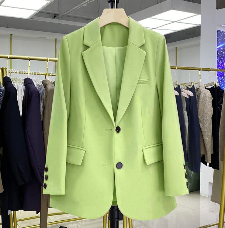 Adele387 Nouveau costume professionnel haut de gamme pour femme, élégant et stylé, jeune et beau.