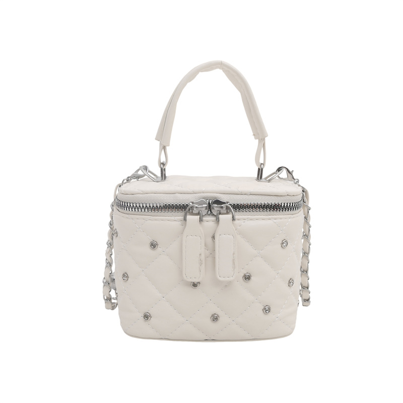Master-quality Korean-style solid-color box bag