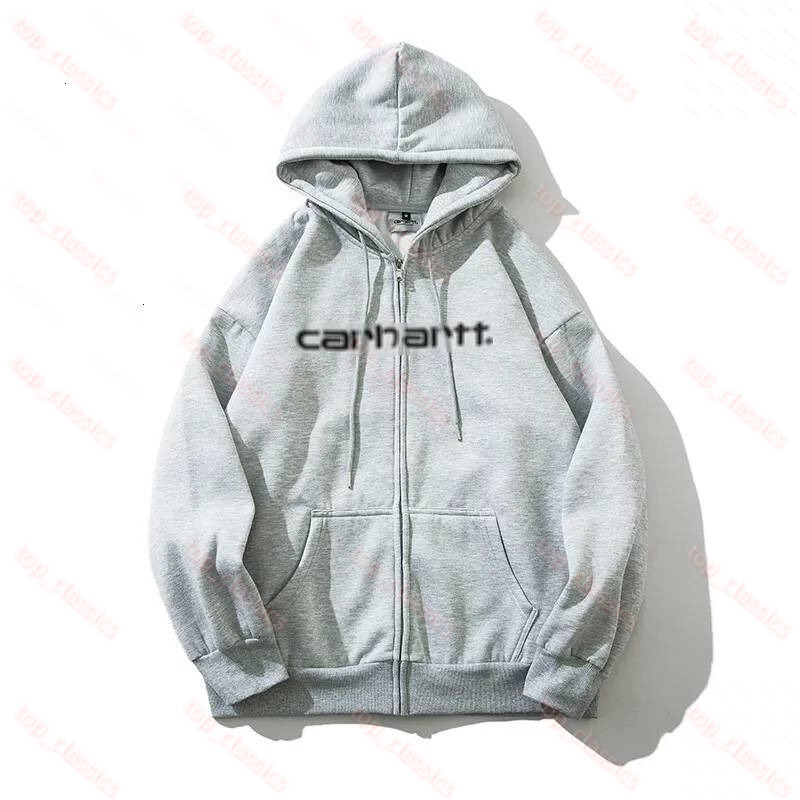 Mens Hoodie Designer Carharett Hoodie Windbreaker Luxe High Quality Hoodie Sweater Zipper Fashion Carharrtness Brand Sweatshirt Mens Womens Classics