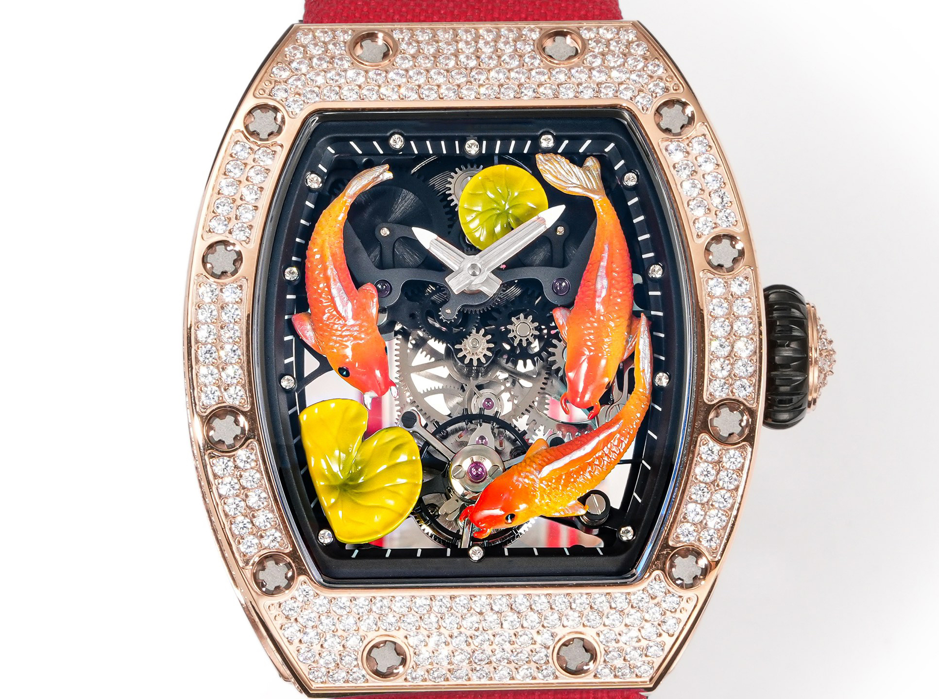 watchRMS10 titanium carbon fiber black ceramic bezel It features an RM tourbillon movement and has a power reserve of 48 hours designer watches
