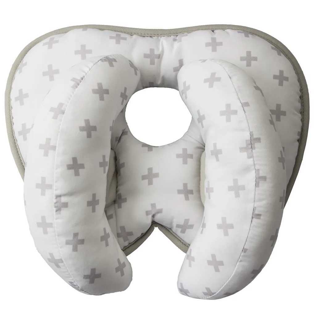Newborn Baby Stroller Neck Protection Pillow Children's Car Seat Shaping Pillow 0-2 Years Old Baby Head Protection 2024 New Gray L2609151TNF