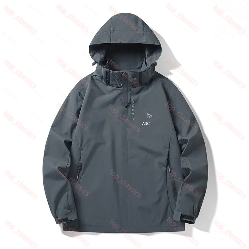 Artery Ski Hoodie Lightweight Jacket Luxury Designer Arcts Windbreaker Unisex Couple Outdoor Sports Versatile Breathable Windproof Spring Autumn Arc