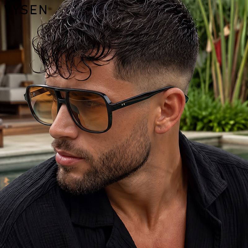 Vintage Oversized Square Sunglasses Men 2026 Luxury Brand Designer Trendy Sports Outdoor Sun Glasses Male Goggle Eyewear Shades J260916