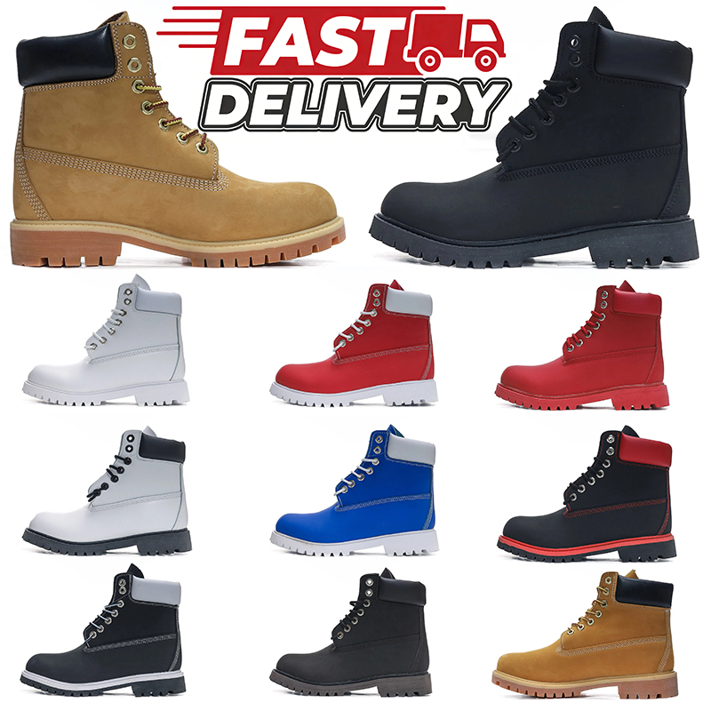 TOP boot Designer luxury Boots women Shoes Men Boots Waterproof Ankle Classic Martin Shoe Cowboy Yellow Red Blue Black Pink Hiking Motorcycle Boots