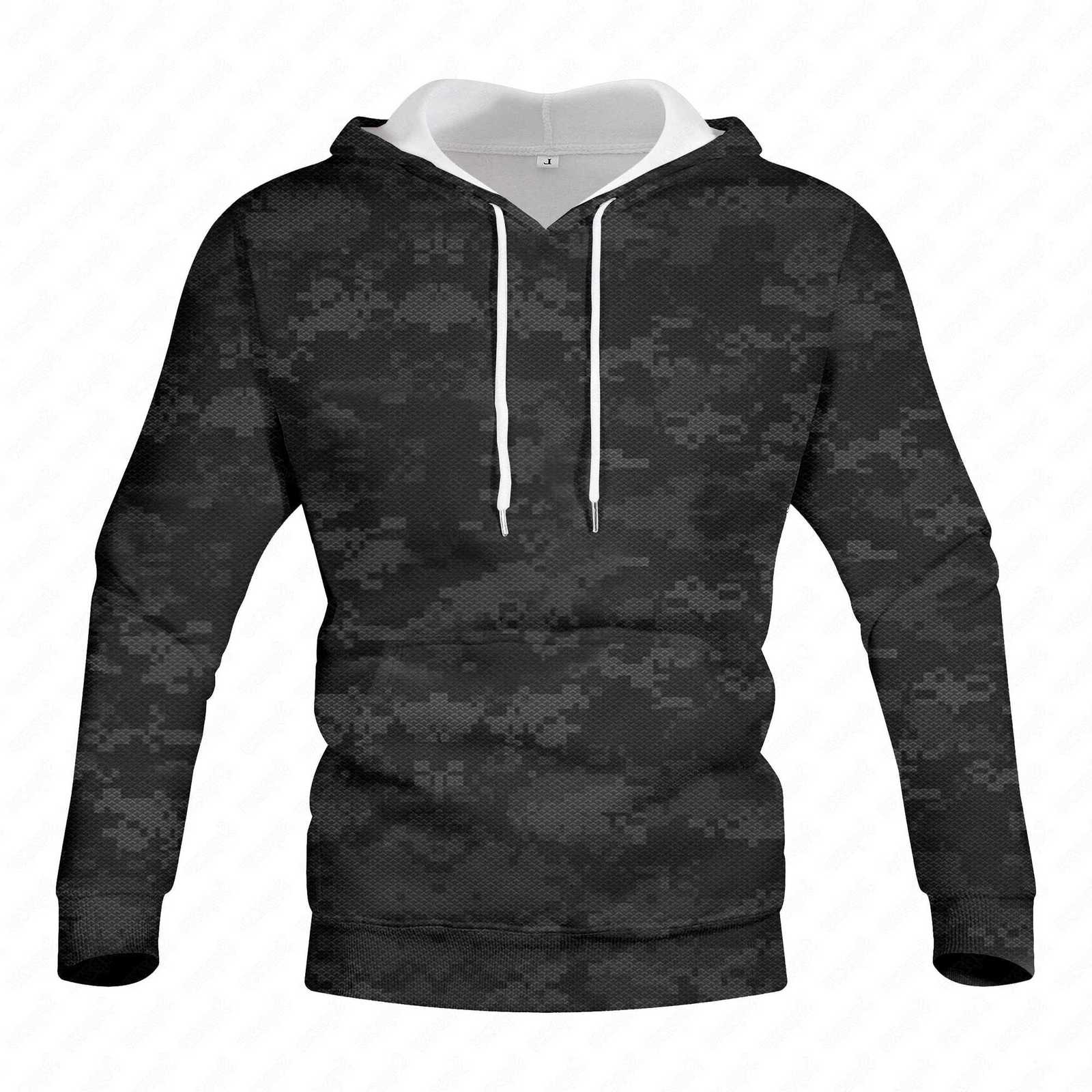 Hoodies Men 2023 Spring Camouflage Mens Military Hooded Sweatshirts Hoodie Male Street Hoody Army Green Sweatshirt Hip Hop S-4XL C260915 C2609151