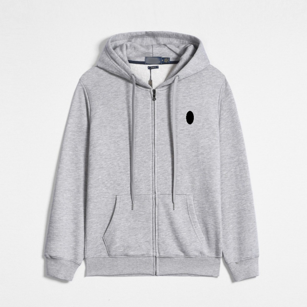 Rolphy Laurener Polo Tracksuit Retro College Style Zipper Hooded Sweatshirt Ralplys Hlaurent Polo Tracksuit Loose Navy Blue Casual Jacket Polo R L P