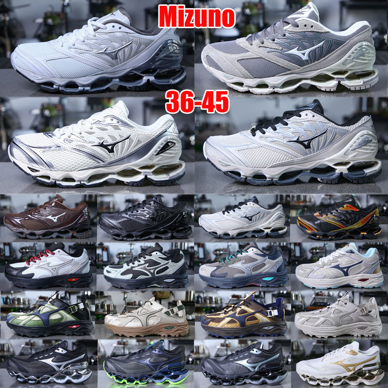 New Mizuno shoe mizuno Wave Prophecy shoes Men mizunos Racer chaussure homme women Mizunoo Y2K Wave Rider Halo Mix TL Shocks Absorbing Silver Dary g
