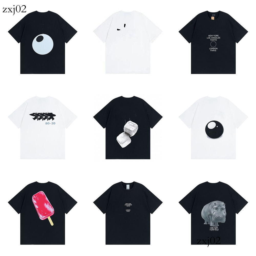 8 Ball T Shirt Graphic Designer Men T Shirt High Quality Pure Cotton Short Sleeve Loose And Breathable Trendy Hip Hop Style Daily Wear Men Women Dic