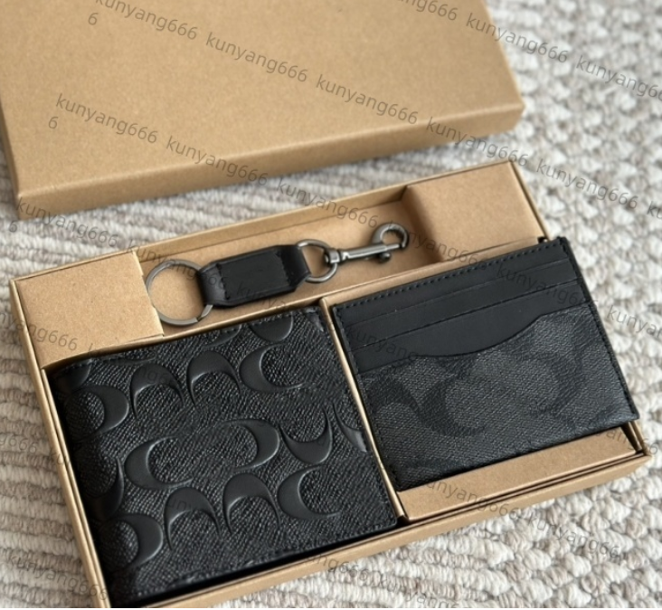 2025 10A 3-en-1 Coffret cadeau portefeuille de luxe hommes femmes portefeuille designer sac à main porte-cartes sacs à main designer femme sac à