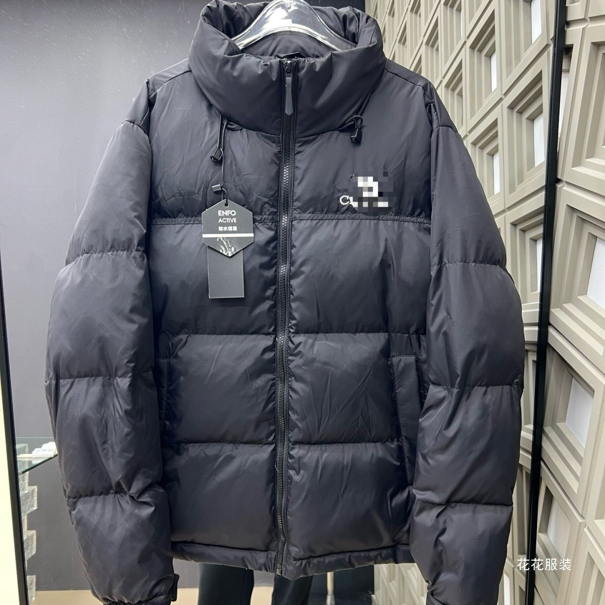 new thickened, short, hooded cotton jacket, available pairs
