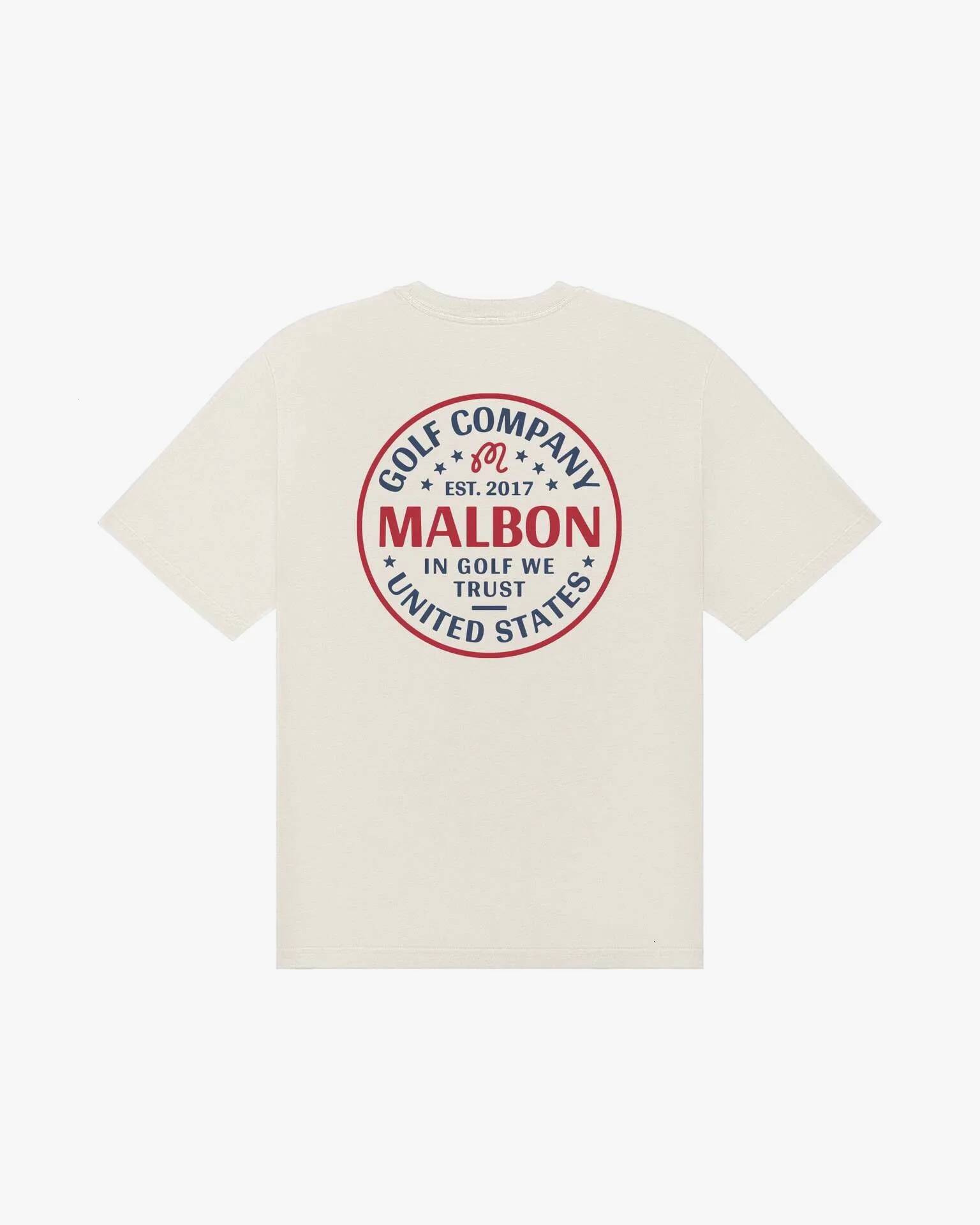 Malboro Shirt Men Designer Summer Luxurys Mens And Womens Loose Fit Tops Man Casual Street Graffiti Round Neck Classical Brand New Design Malborn Go