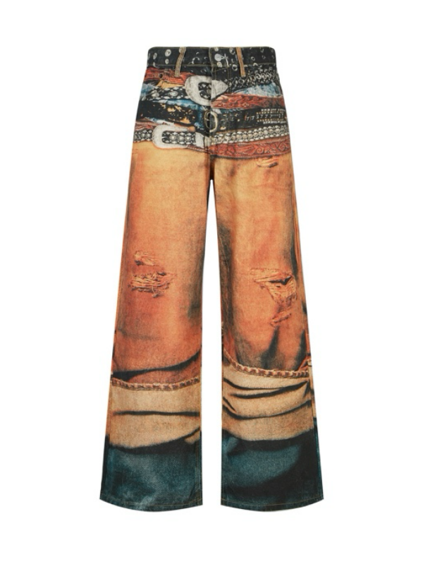 Men's Plus Size Pants Men's Pants Trendy Sports Pants Letter Printing Casual Sports Guard Pants Unisex Leggings Men's Jeans t4122
