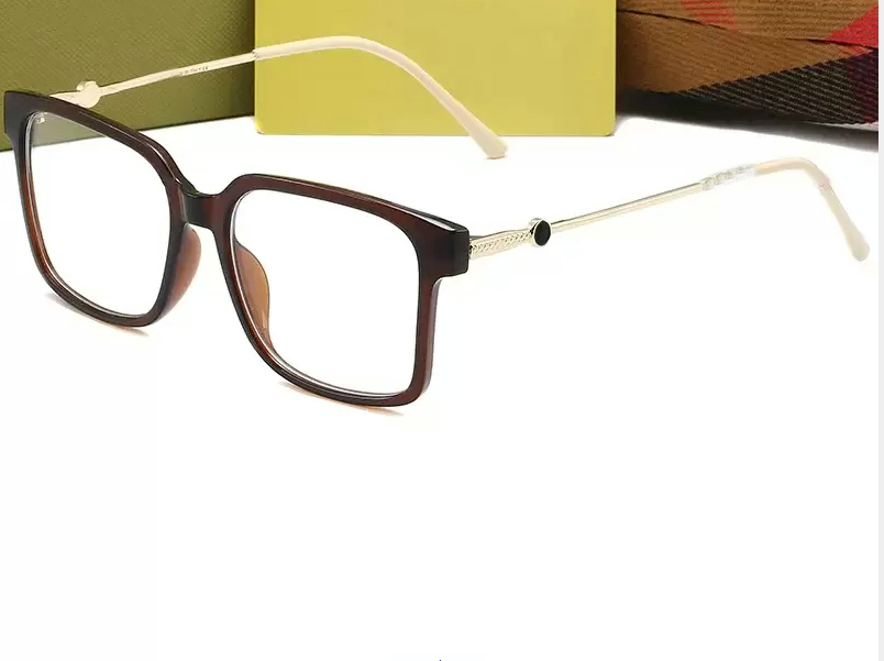 2026 Top luxury Sunglasses designer womens Mens Vintage Square Anti-blue Light Glasses Frame Women Classic Optical Eye Glasses Frames for Men Clear