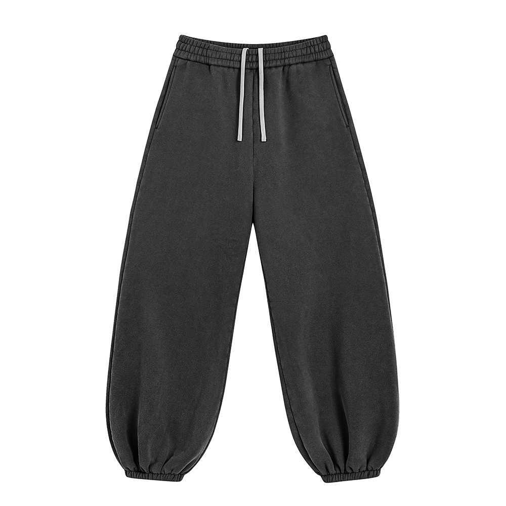 Man Snowflake Wash Velvet Distressed Pants Vintage American Retro Women's Sweatpants Y2k Trousers Men's Clothing Streetwear Pant D260916