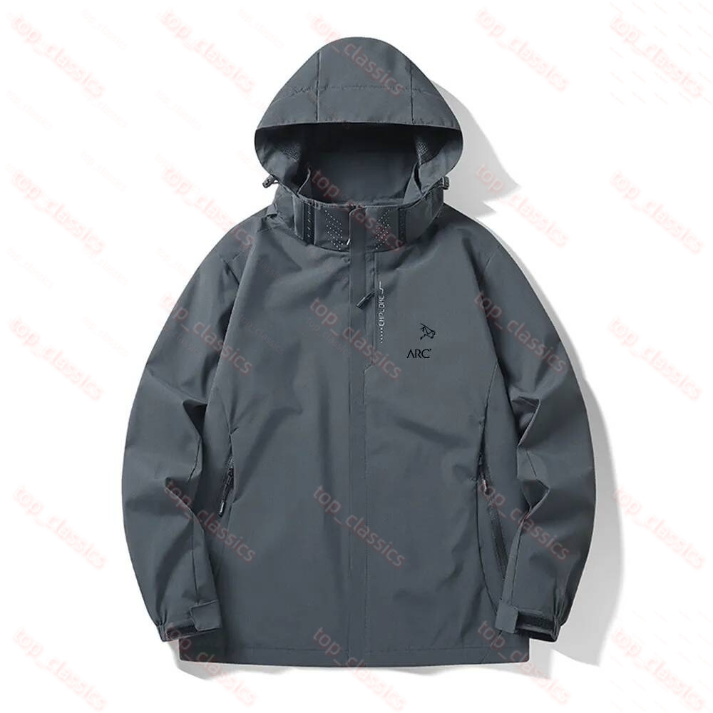 Artery Ski Hoodie Lightweight Jacket Luxury Designer Arcts Windbreaker Unisex Couple Outdoor Sports Versatile Breathable Windproof Spring Autumn Arc