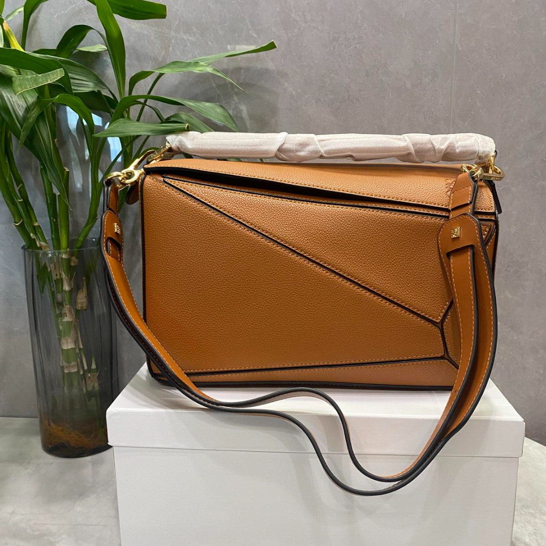 PUZZLES Designer purses Geometry Bag Womens handbag Shoulder Bag genuine leather underarm tote bag Classic embroidery Shoulder Strap Large Capacity