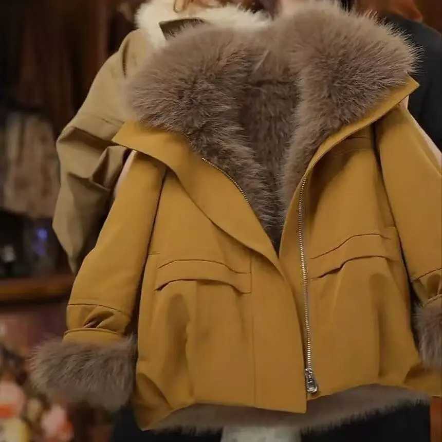 Jackets Children Elegant Fur Girls Collar Coats Kids Coats Toddler Autumn Winter Clothes 4-15 Years Fashion Warm J260917