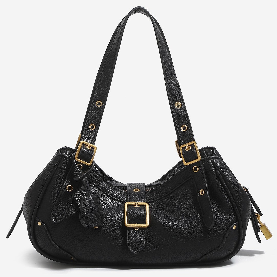 Luxury Bag Designer Bag Double Row Belt Buckle Shoulder Bag Square Bags Fashion Simple Handbag Trendy for Commuting Handbags Purse