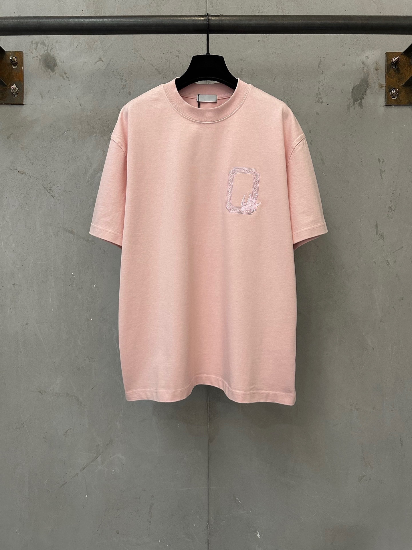 Men's Plus Tees & Polos Round neck embroidered and printed polar style summer wear with street pure cotton t-shiers 77o6