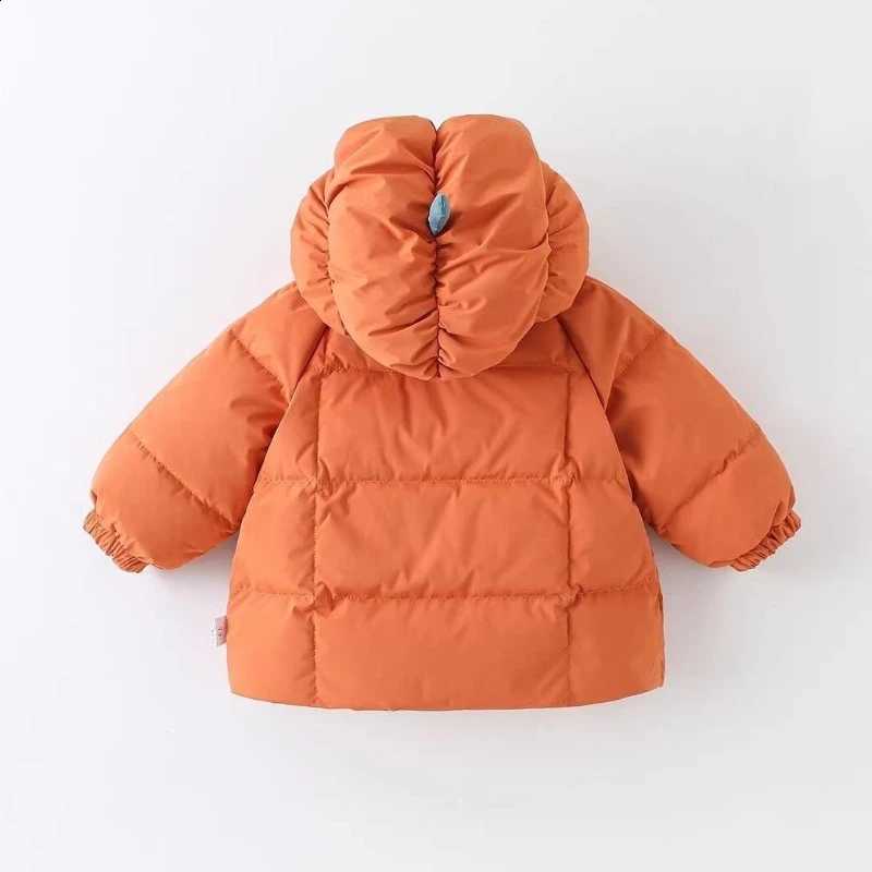 Selling New Hot 2026 Winter Cute Fruit Hoodie Design Solid Color Warm Thick Cotton Jacket for Children J260917