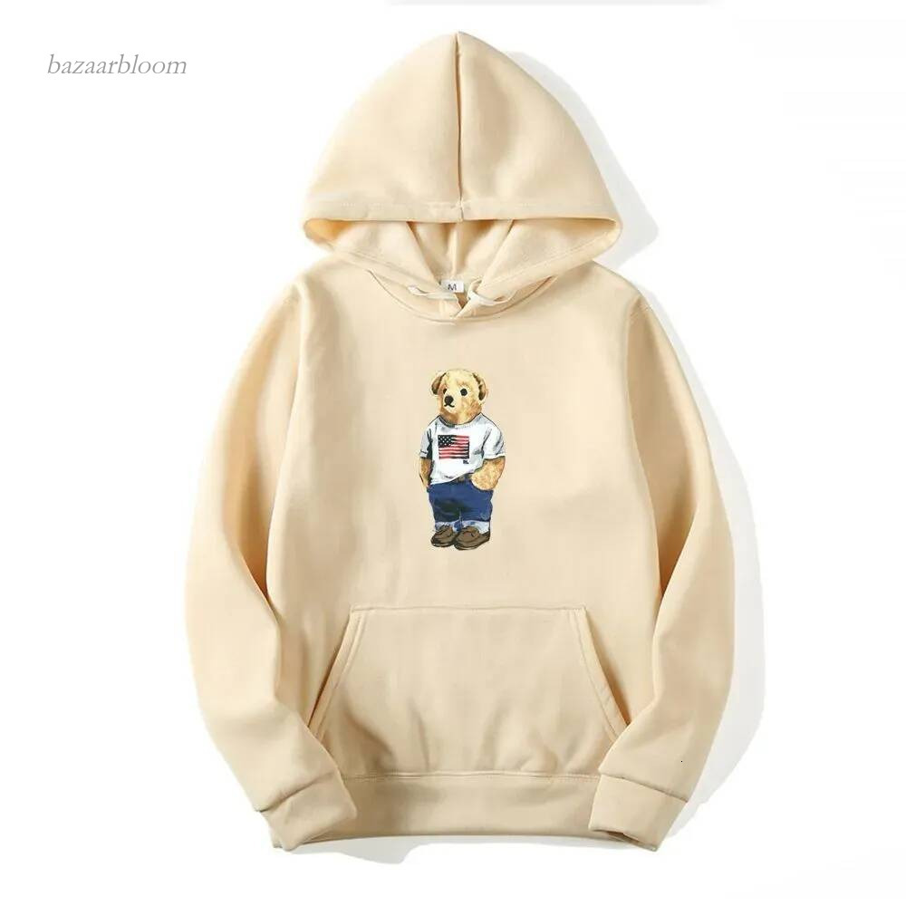 polo Sweater Fashion Tech Fleece Designer Hoody Woman Polo Hoodies and Sweatshirts Autumn Winter Casual with A Hood Sport Jacket Men's Hoodie e