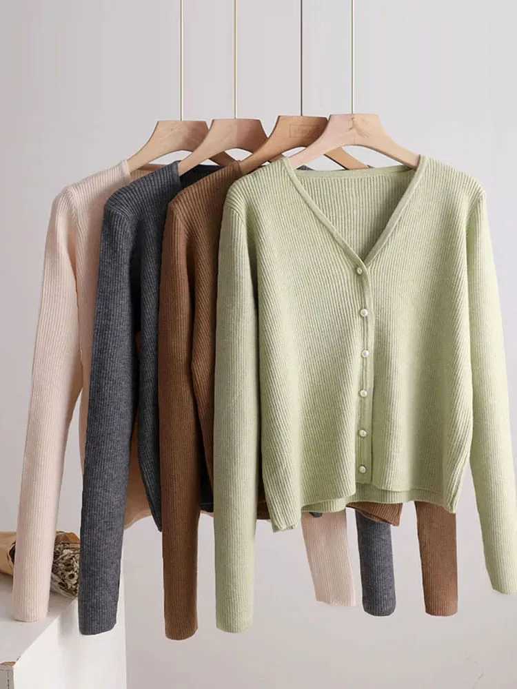 white black pearl sweater cardigans jacket ladies new women spring autumn coat v-neck cardigan jacket coat outwear S260917KX8E