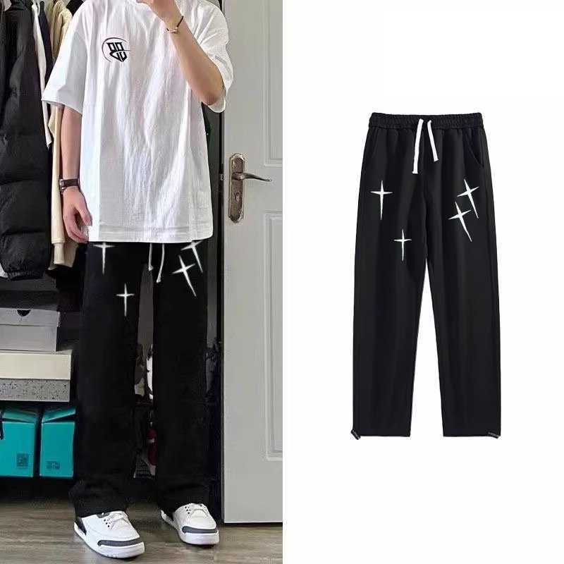 Autumn Man New Pants Cotton Graphic Grey Sweatpants S-5XL Men Clothing Harajuku High Street joggers Letter Printed SweetwearT260917