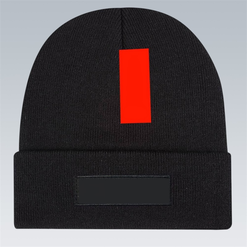 Wool Bonnet Designer Beanie Fashion Skull Caps For Men Women High Quality Winter Hat Super Big Hardcore Knitted Hats Black Keep Warm Ski Cycling Hik