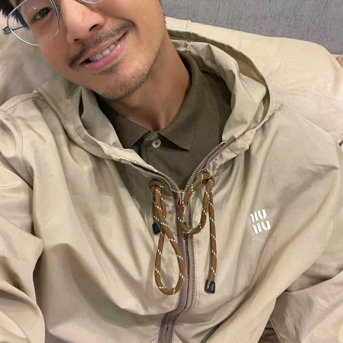 Nanyou high-end 26 new model Miu logo letter print sun-protective jacket for men C260917