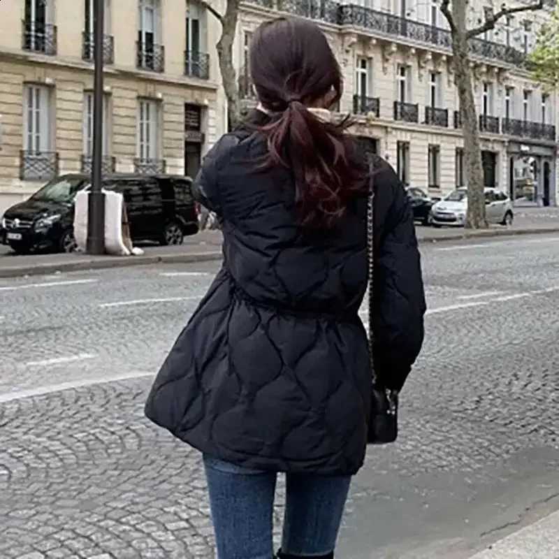 Quilted Padded Overcoat Female Coats Black Duck Down Women's Jacket Thick Padding Long Winter Promotion Offers Elegant Classy In H260917