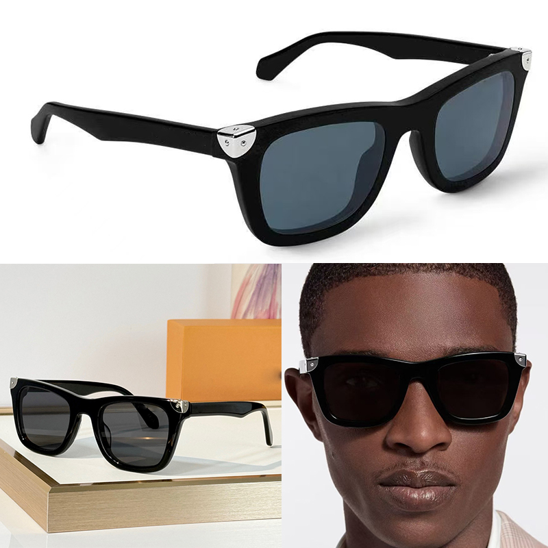 26SS Mens Spring Summer Show Z3158U Heritage Square Sunglasses Men Designer Pharrell Williams Square sunglasses for Men Women Luxury Vintage Sun Gla