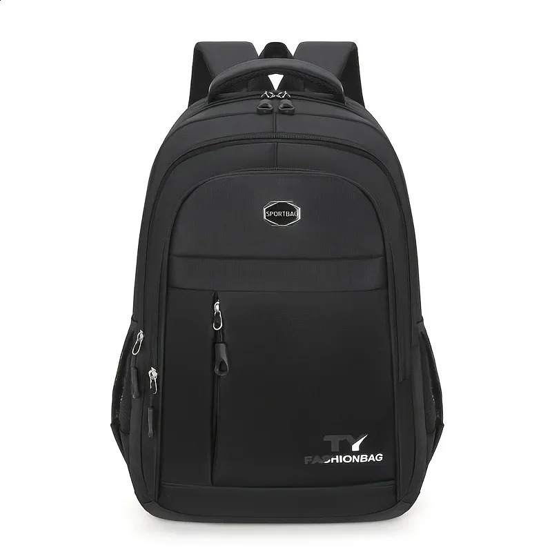 1 Pc Men's Backpack Large Capacity Waterproof Casual Backpack Adjustable Computer Backpack 260916