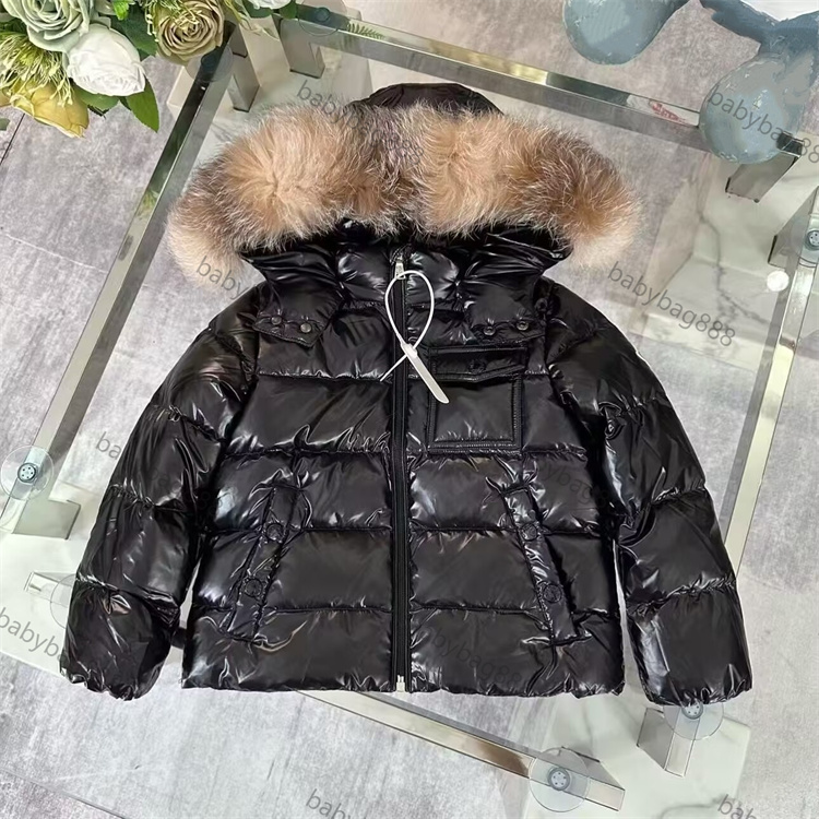 Winter kids Brand Down jacket Quality Fashion Children's Boys Girls Jacket Designer Down jacket Fashion warm windproof jacket Sport coat size 1