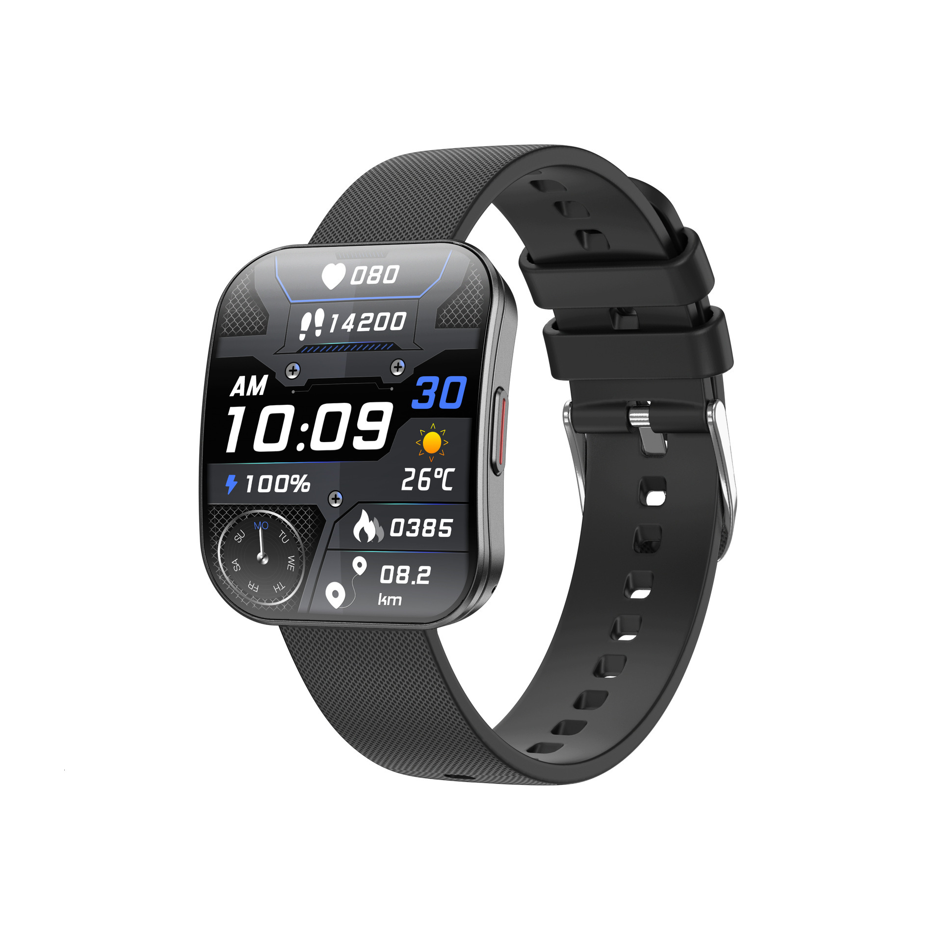 luxury watch product smart ultra-thin curved screen Bluetooth call bracelet sleep and sports tracking waterproof screen-off mens watches high qualit
