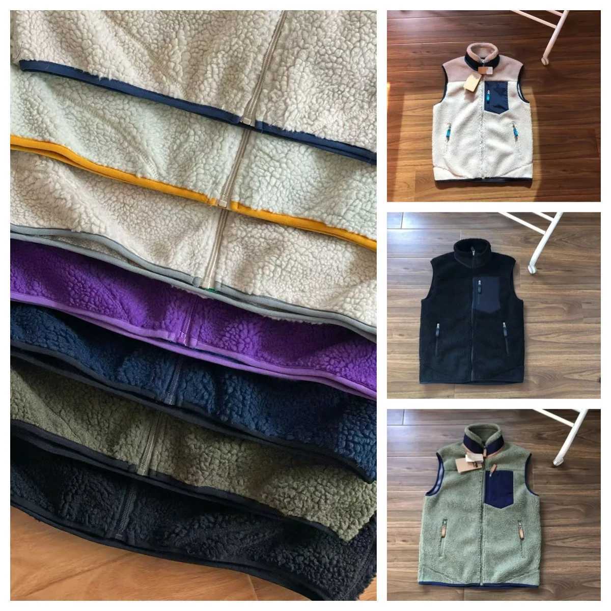 Trendy Loose Men's Vest Jacket Lamb Velvet Warm Outerwear Autumn Winter Versatile Fashion Brand Chinese Origin Male Top Q260917