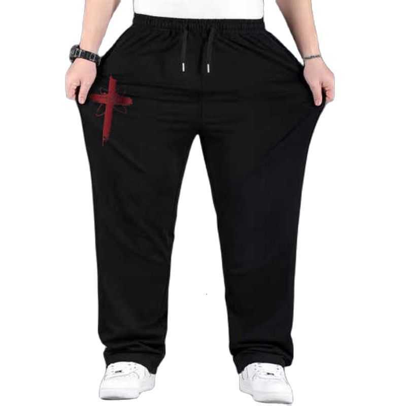 summer spring autumn men sweatpants sports pants print plus size 8XL 9XL 10XL 150kg pants elasticity oversize thin pants looseT260917