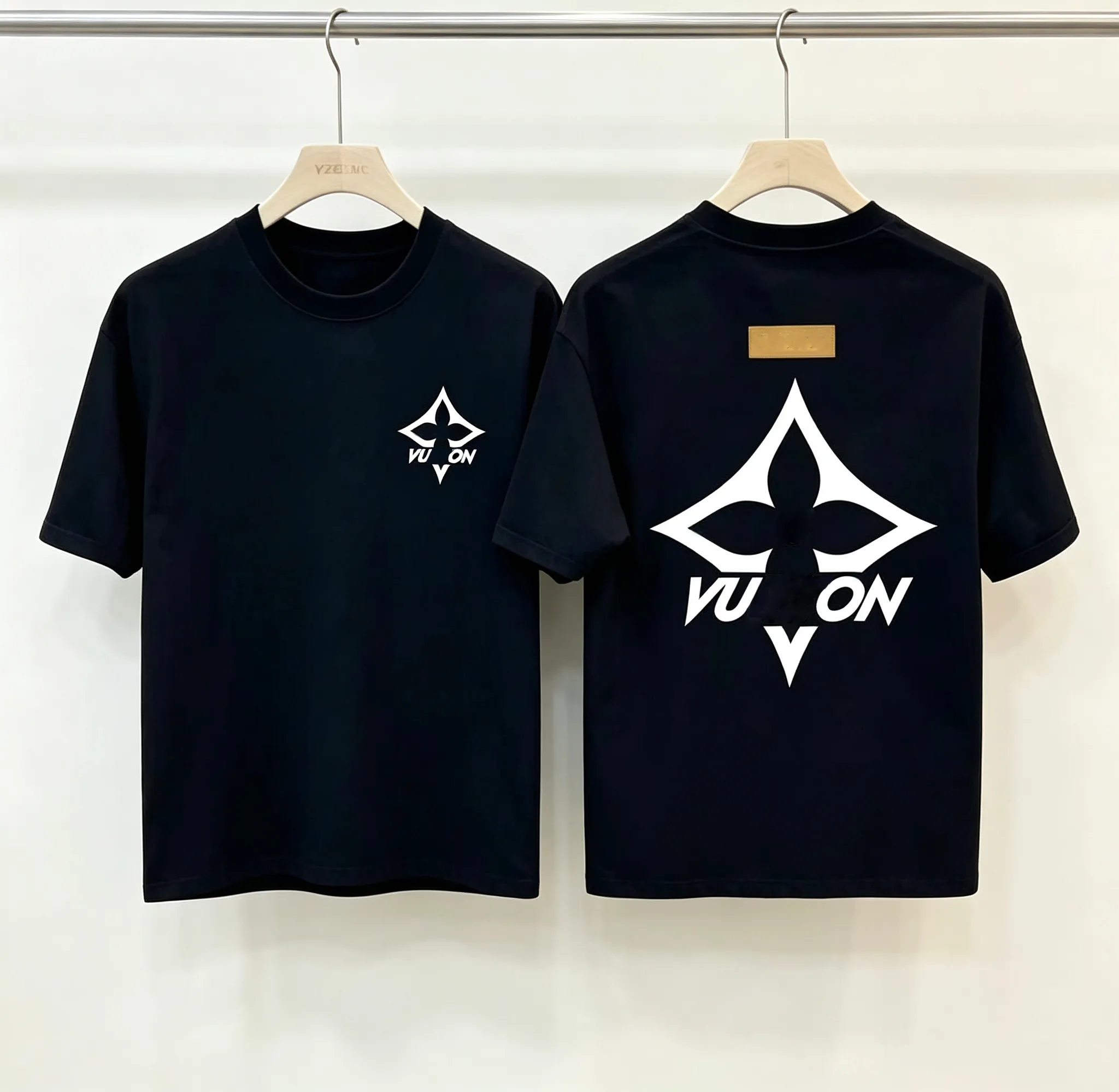 Men's T-shirt Designer Edition High Quality Casual Fashion Round neck Letter Pattern 100% Cotton T-shirt Black and White Short Sleeves Multiple